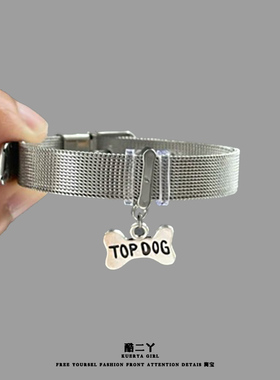 topdag高颜值骨头手带情侣手链