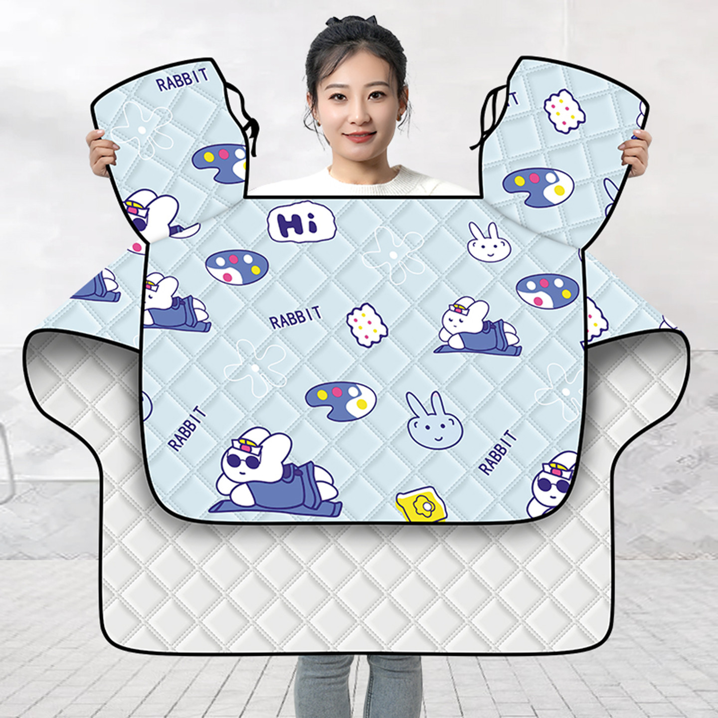 2026春季电动车挡风被夏天防晒电动摩托小电瓶车薄款挡风罩披现货