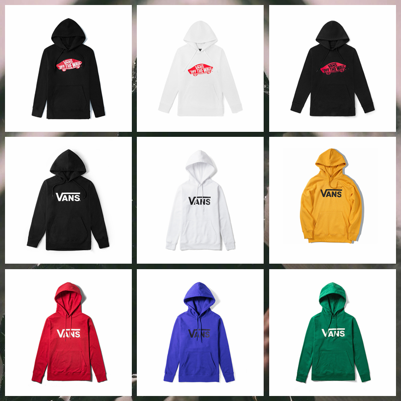 VANS经典款LOGO套头卫衣