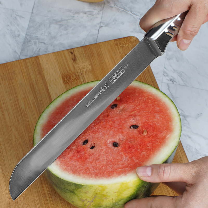 大号商用专业切西瓜长款水果刀