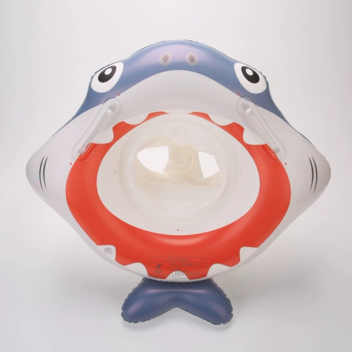 Акула, надувной плавательный круг, 1-2-3-4-5 лет, увеличенная толщина