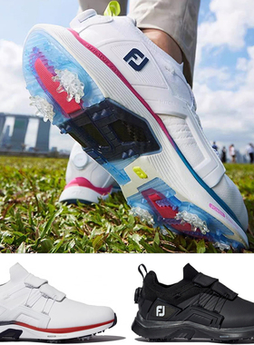日本代购 Footjoy HYPERFLEX CARBON BOA碳纤维高尔夫球鞋FJ男鞋
