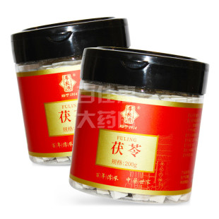 李良济茯苓块200g正品茶饮利水渗湿 心神不安 脾虚食少