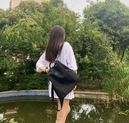 Качественный нейлоновый рюкзак, вместительная и большая сумка, из натуральной кожи, 2023, ткань оксфорд, анти-кража