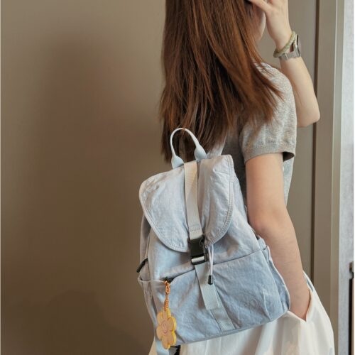 C&Y小众高级感轻便百搭双肩包韩系多分区背包