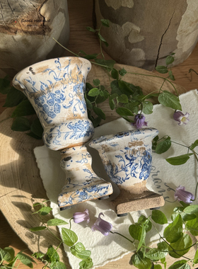 花瓶花盆款｜法式复古做旧，做旧款非瑕疵，仔细看详情，介意慎拍