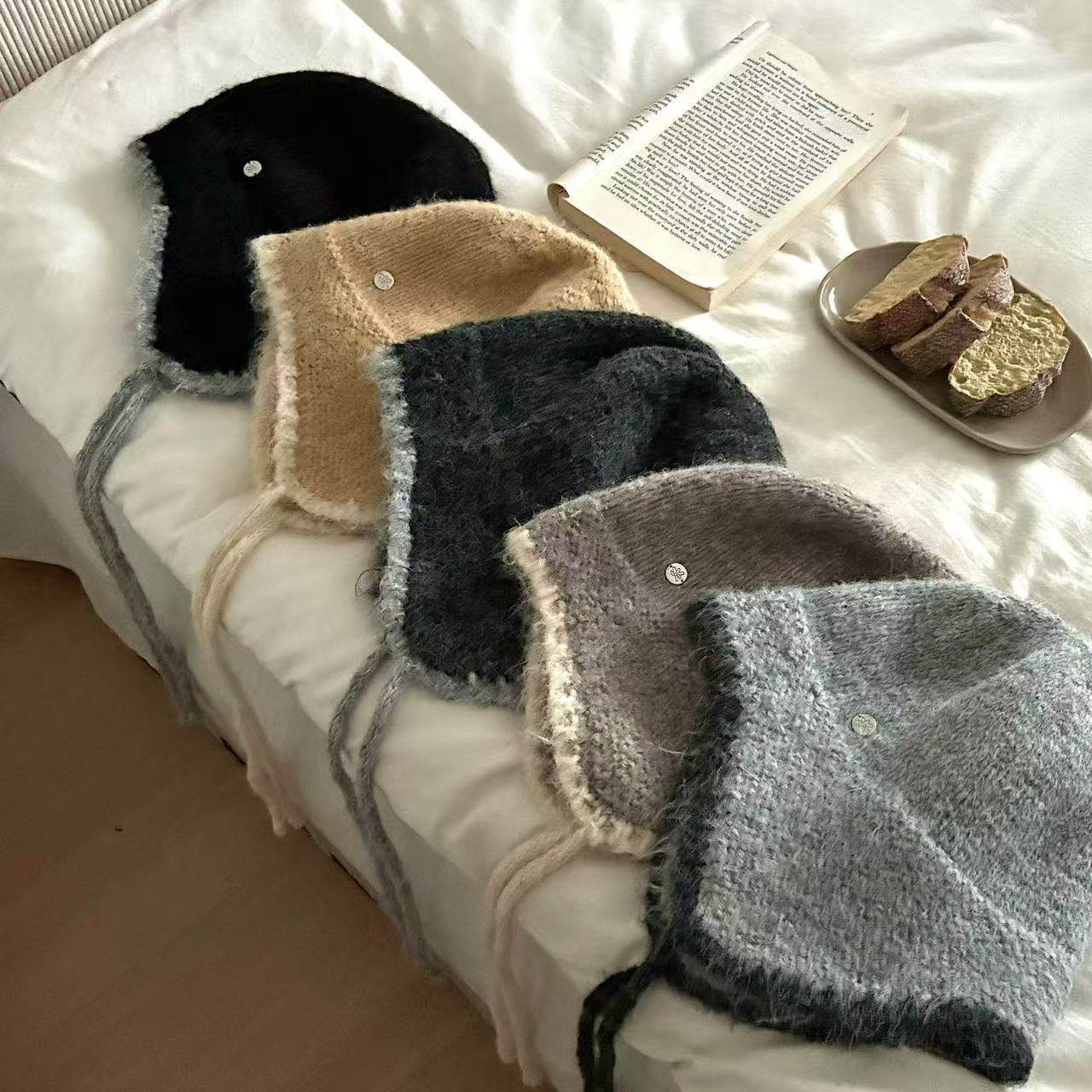 飞行员帽子包头雷锋帽毛线帽混纺护耳针织帽休闲保暖韩版秋冬羊毛,服饰配件/皮带/帽子/围巾,帽子,淘宝优惠券,粉丝福利购,淘宝优惠卷