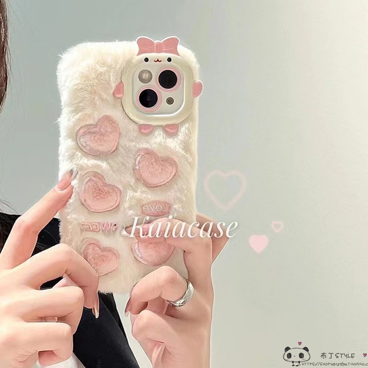 秋冬毛绒realme15/14/13/12手机壳narzo20爱心n63真我n55/n53女款50i/v60粉note70/c33/c35s可爱c85/c61/c75x,3C数码配件,手机保护套/壳,淘宝优惠券,粉丝福利购,淘宝优惠卷