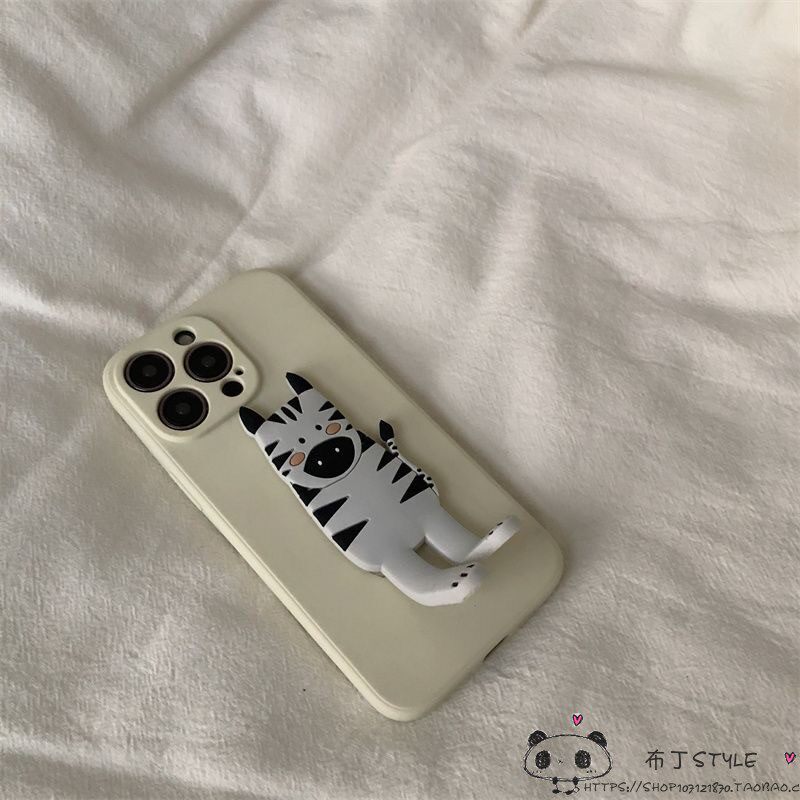 网红熊猫支架适用小米17pro max手机壳15pro女14ultra/13/civi5可爱4红米note12pro软11r/turbo3/1s斑马2k90