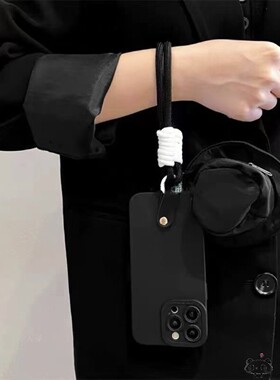 ins零钱包适用小米17pro max手机壳15pro手绳14ultra网红13提civi5/4红米note12pro潮11r女turbo3个性1s/2k90