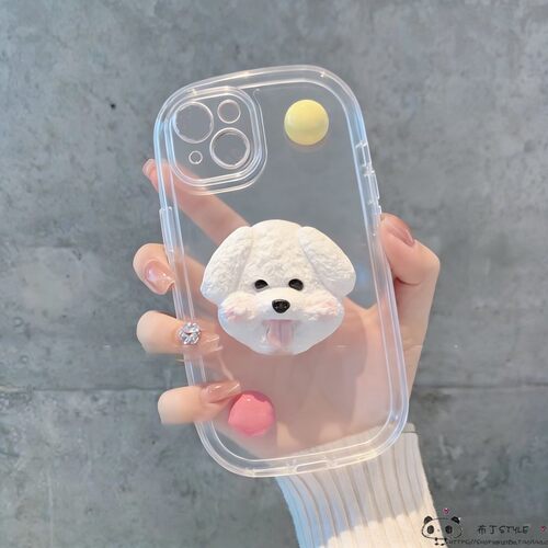 ins可爱小狗galaxy三星s26ultra手机壳s25plus/s24fe防摔s23女s22/s10支架note20pro网红m56/a55/a54/a53/a52