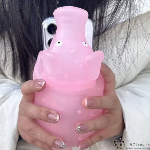 搞怪发光猪适用华为mate80pro手机壳70air女p60荣耀win网红power2恶搞V40畅玩50PLUS荣耀X30畅享pura70+解压