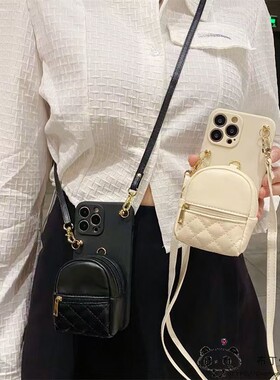 斜挎零钱包适用华为pura70pro手机壳p80ultra畅玩50plus/40c小背包200+麦芒30畅享60s女70x荣耀hi畅享50m/20z