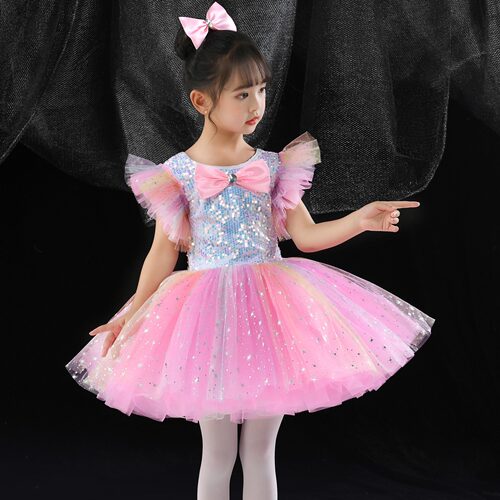 儿童蓬蓬裙演出服六一幼儿园表演