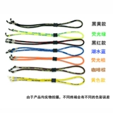 Спортивные регулируемые солнцезащитные очки подходит для мужчин и женщин, шнурок-держатель, из полиэстера