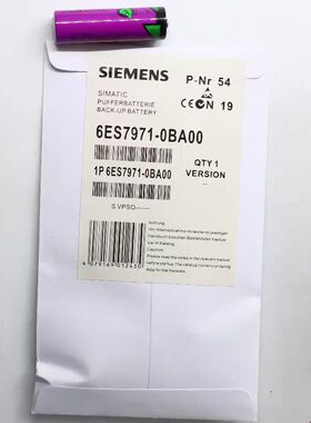 西门子SL-360电池 AA 3.6V 6ES7971-0BA00 西门子S7-400PLC用锂电