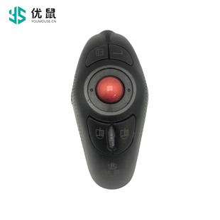 优鼠空中鼠标人体工学手握式 10W 轨迹球无线鼠标Y