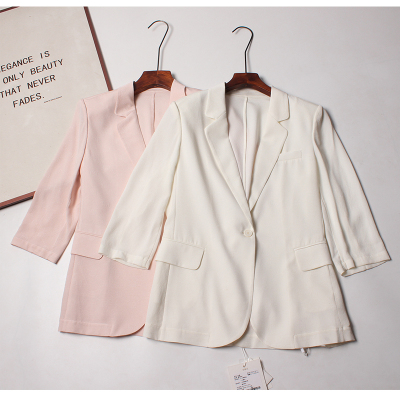 28姆米鬼绉94%真丝西装外套