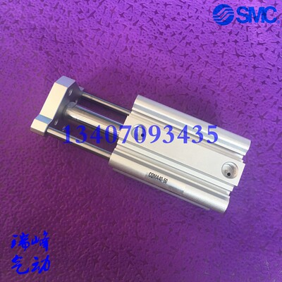 SMC全新原装 CQMA32/CDQMA32-70/75/80/90/100 带导杆薄型气缸