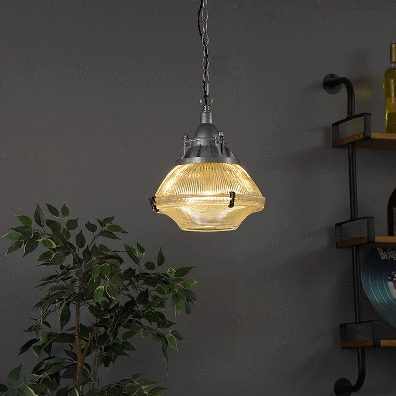 工业风水晶玻璃样板房民宿吊灯