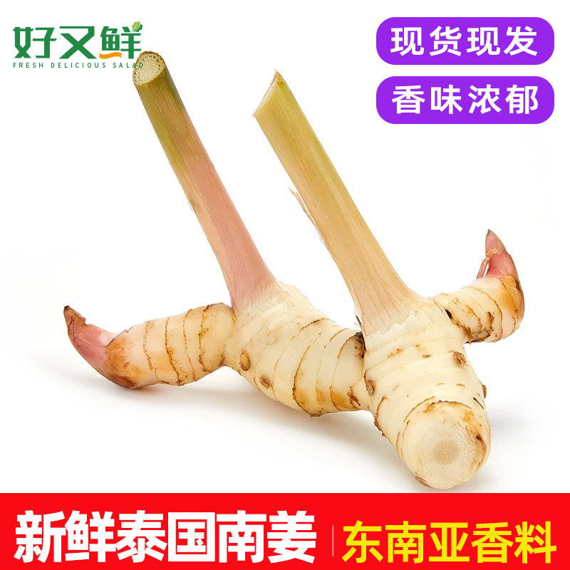 新鲜南姜白皮泰国南姜调味香料冬阴功汤火锅底料新鲜蔬菜生姜包邮