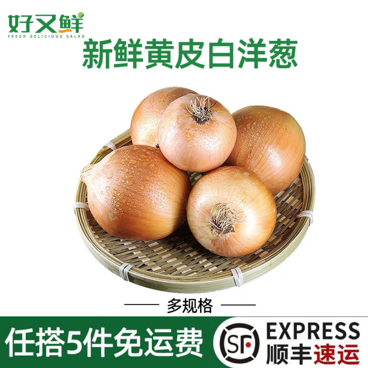 新鲜黄皮白洋葱西餐调味增香蔬菜