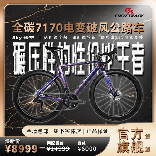 CYCLETRACKS碳纤维气动公路车