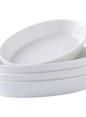 30个装陶瓷椭圆烤盘烘培盘Porcelain Ramekins of Baking Dishes