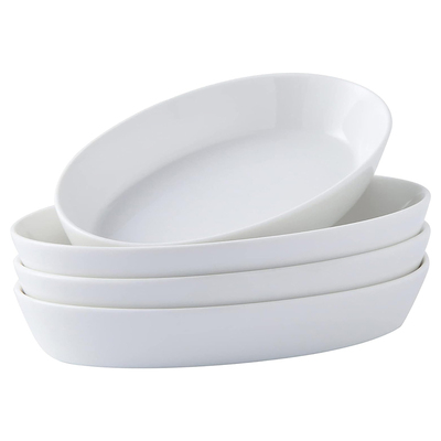 30个装陶瓷椭圆烤盘烘培盘