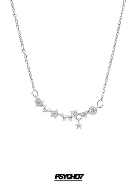 PSYCHO7女星星钻闪项链
