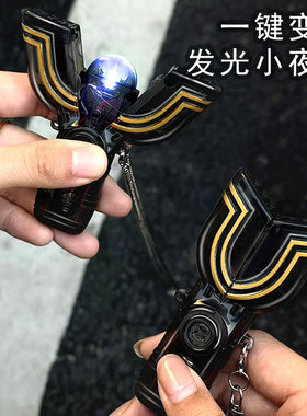 神光棒可发光车钥匙扣迷你灯卡通可爱包包挂件挂绳玩具创意小夜灯