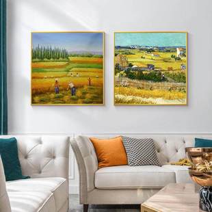 丰收油画装饰画五谷丰登装饰画五谷杂粮装饰画五谷丰登挂画单幅