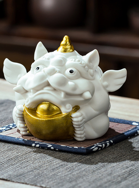 陶瓷新中式客厅书房玄关办公室