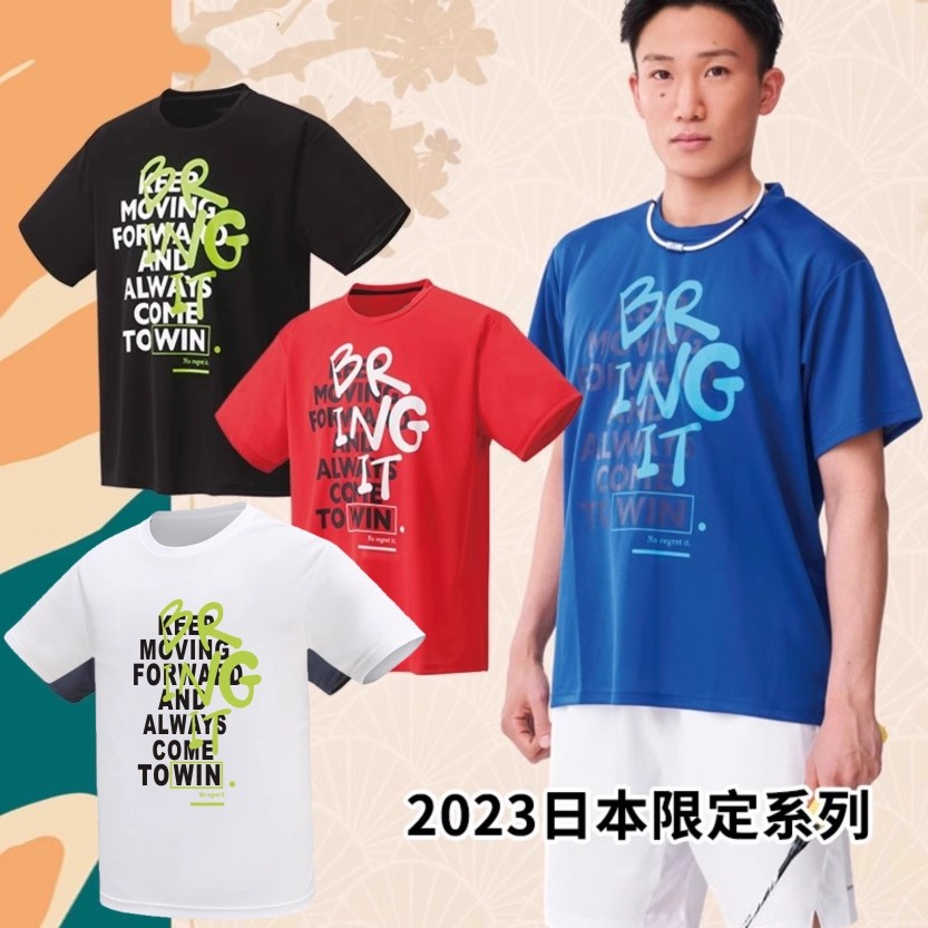 速干羽毛球服上衣日本文化衫男女桃田贤斗T恤短袖圆领运动夏季