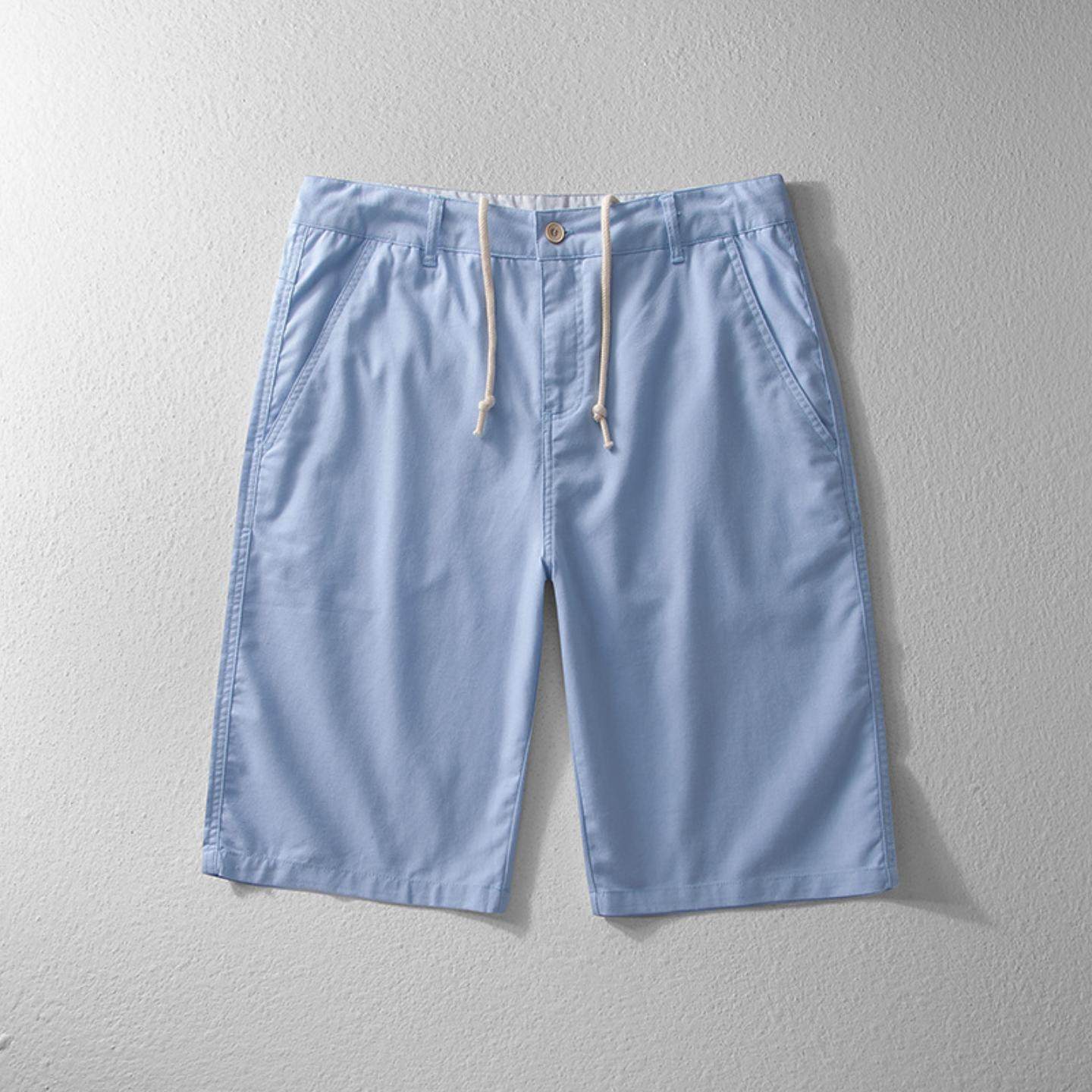 夏秋季男式亚麻短裤棉麻男士宽松纯色休闲裤薄款麻料五分中裤透气,男装,短裤,淘宝优惠券,粉丝福利购,淘宝优惠卷