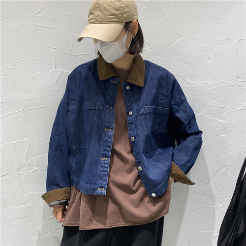 TYJR韩版牛仔短外套女上衣秋季