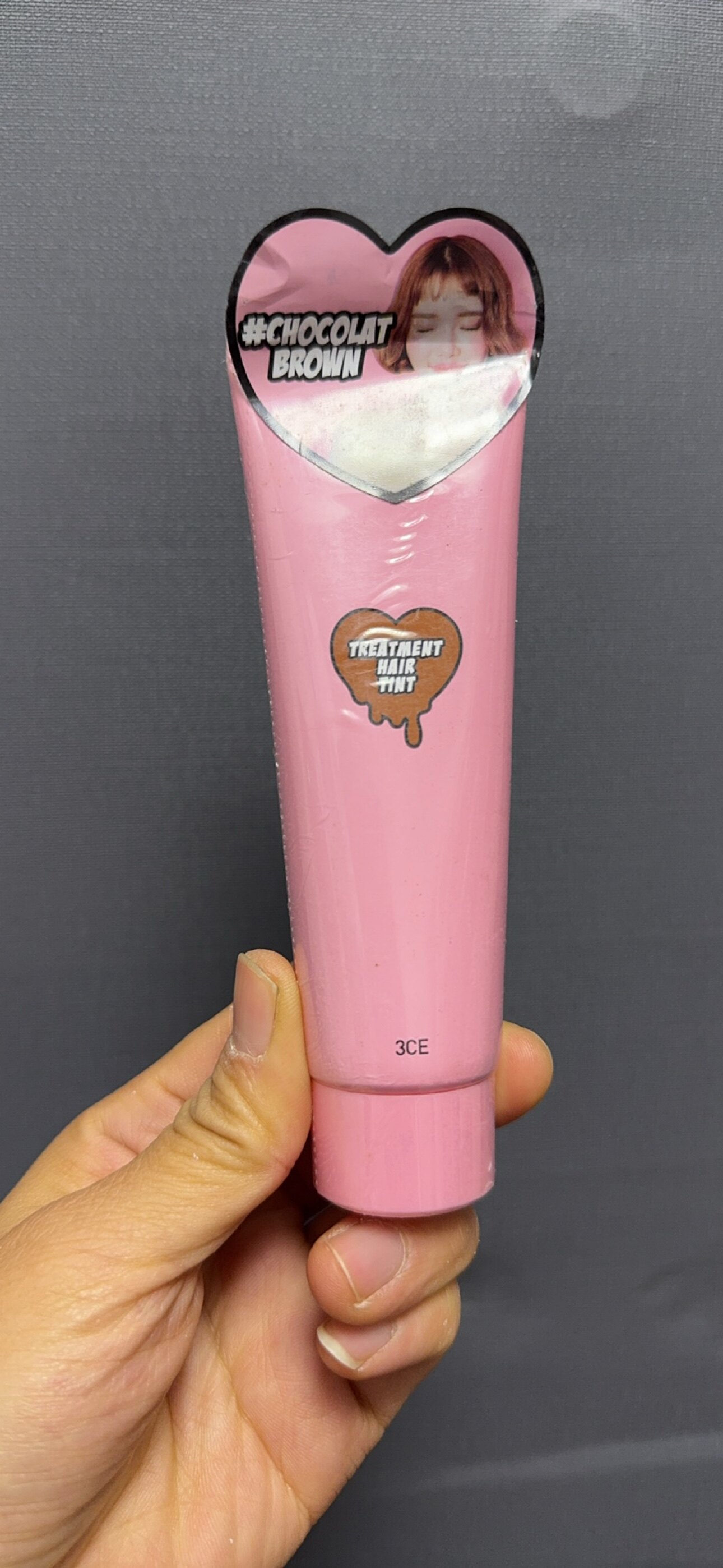 现货 韩国正品3ce新品7天 速干一次性挑染发膏婴儿粉奶奶灰