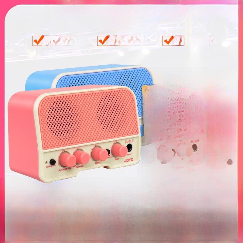 Joyo Ja02迷你电吉他扬声器双声道蓝牙便携式户外宿舍小扬声器可图片