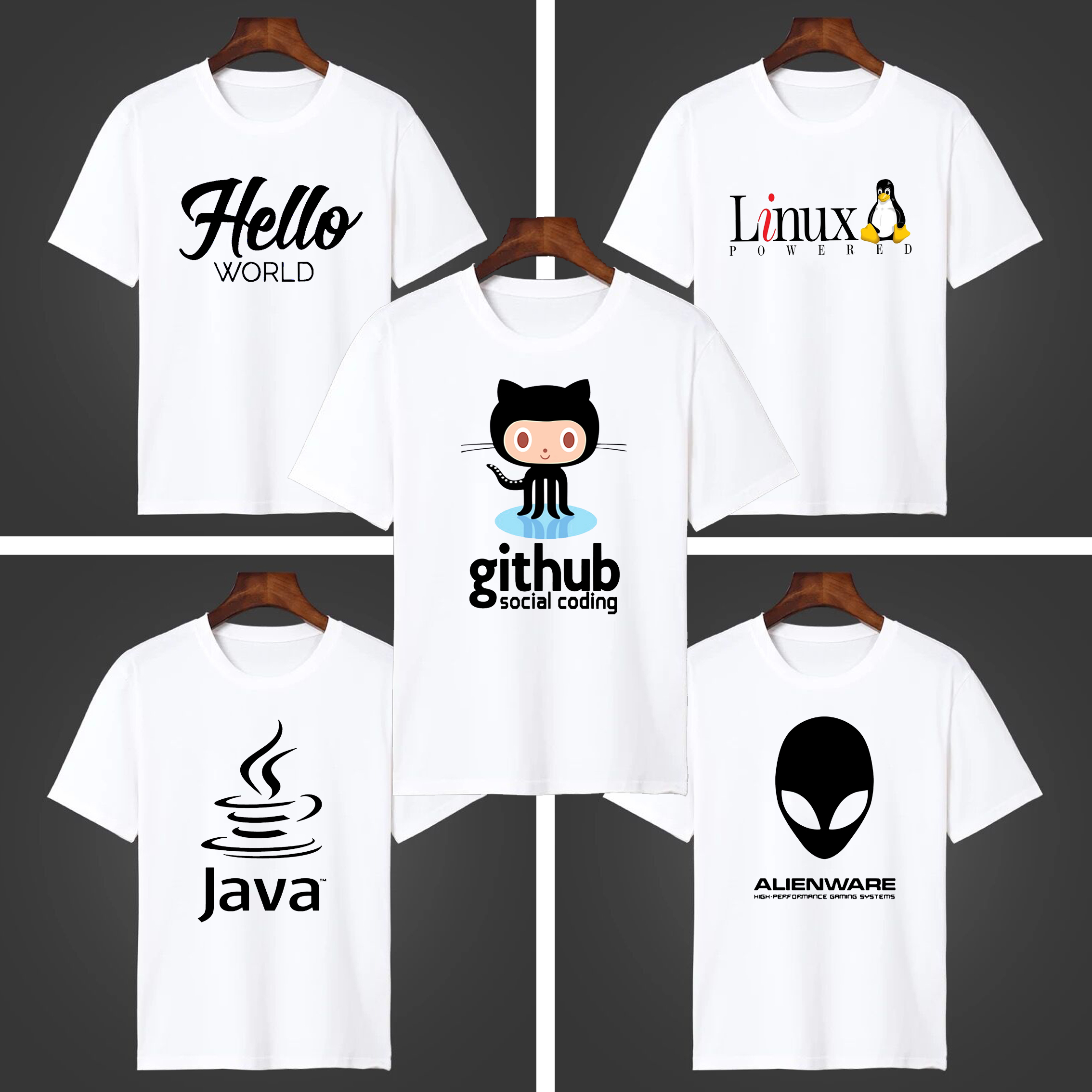 程序员个性时尚短袖t恤