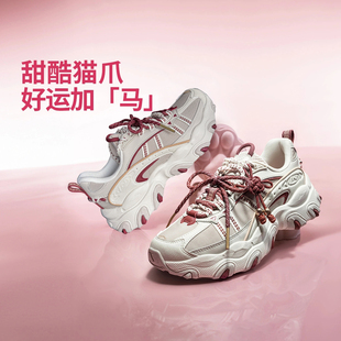 李宁猫爪LITE3女子经典休闲鞋2026新品厚底增高正品运动鞋AGCW004