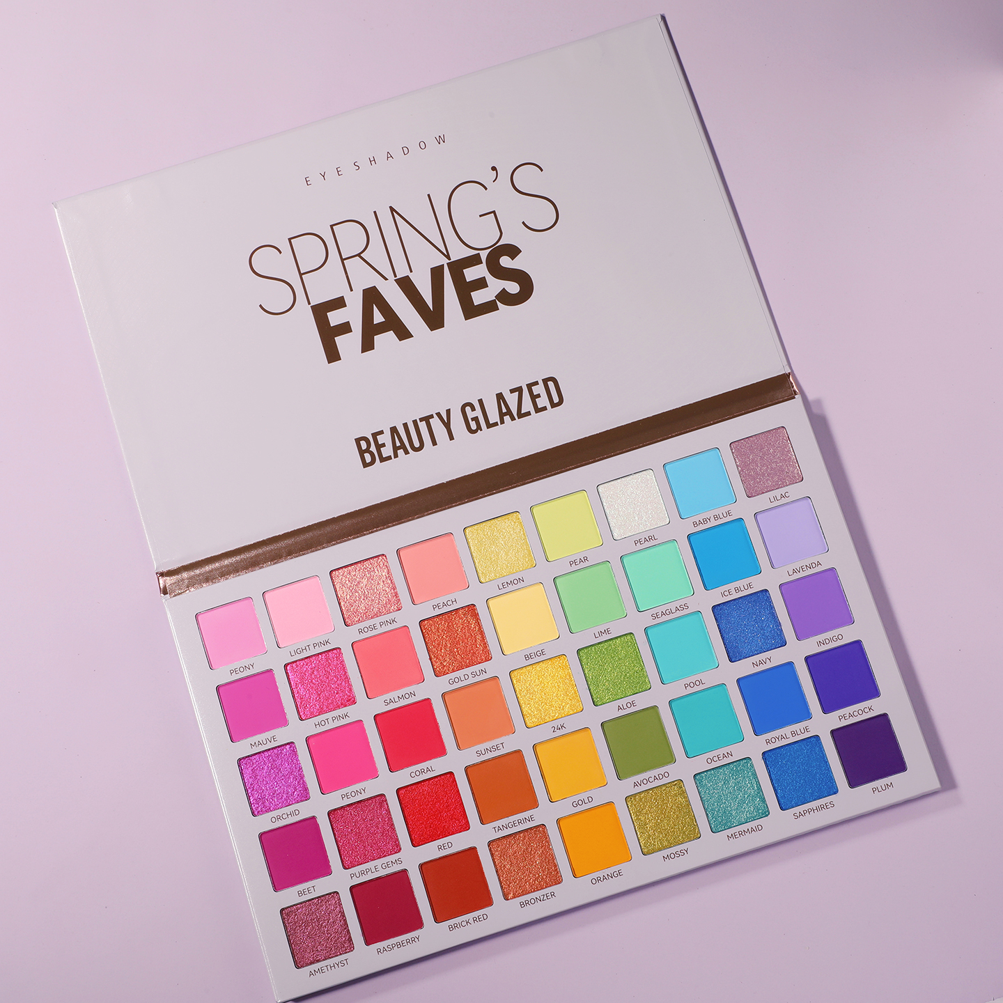 适合音乐节！舞台妆彩色眼影盘