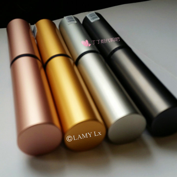 钢笔德国lamy凌美lx玫瑰金限量款