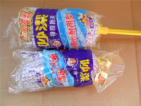 妙洁神奇拖把两个头子拖把头子耐水拖