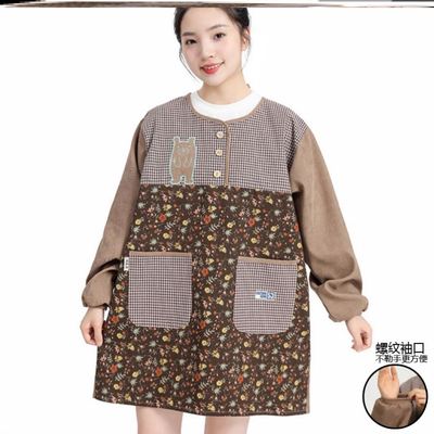 质量好的围裙马甲上班用的高颜值韩系轻奢森系烧饭穿的罩衣女新款