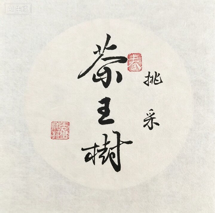 云南普洱茶手写棉纸包装纸手写 茶叶包装
