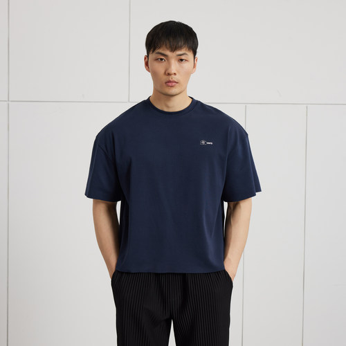 AFTERGLOW山茶花棉健身宽松短袖 软糯透气多巴胺配色夏季落肩TEE