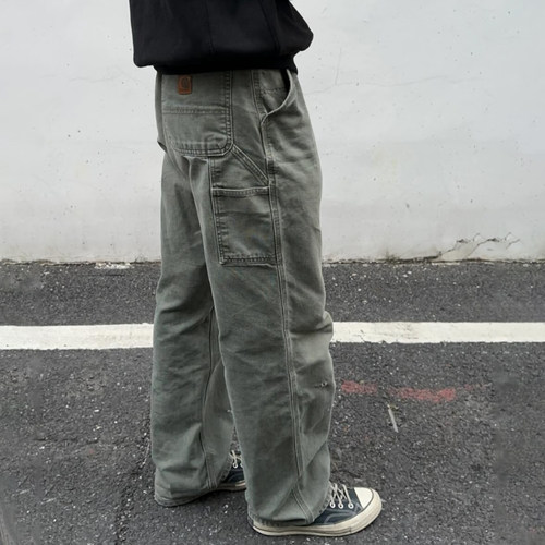 卡哈特主线B11水洗帆布工装长裤