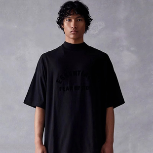 God Essentials 23款 T恤 弹跳潮人FOG 圆弧形logo宽松短袖 Fear