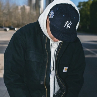 弹跳潮人Carhartt卡哈特C003秋冬加厚重磅保暖棉服帆布夹克106674