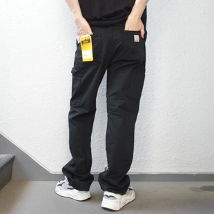 微喇通勤多口袋潮 长裤 弹跳潮人Carhartt B324卡哈特斜纹直筒工装